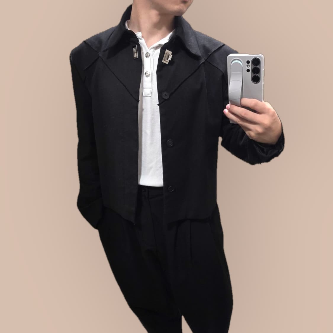 준느 크롭 자켓 M 상품이미지2