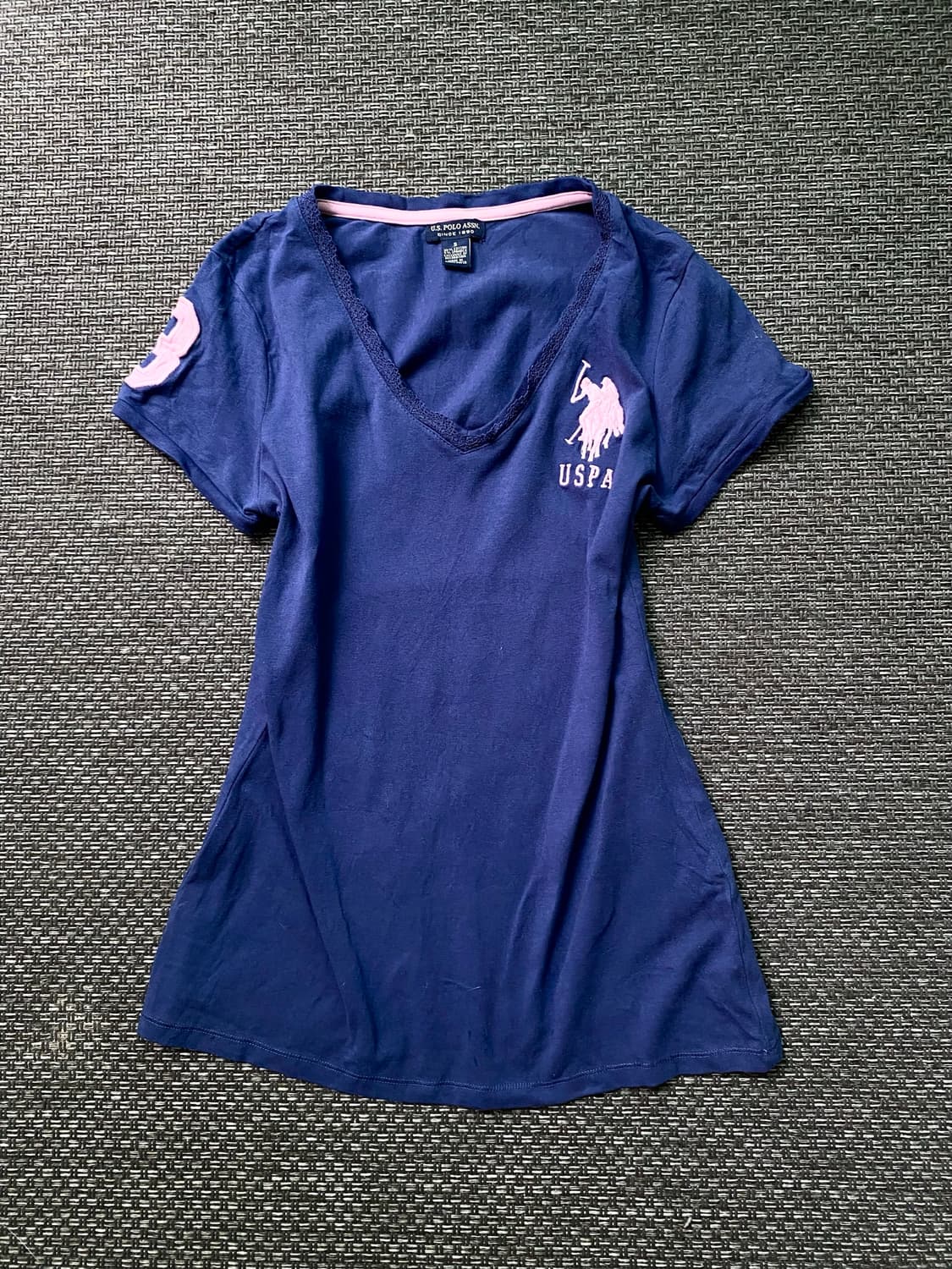 [POLO ASSN]Slim Fit Navy Tee 상품이미지2