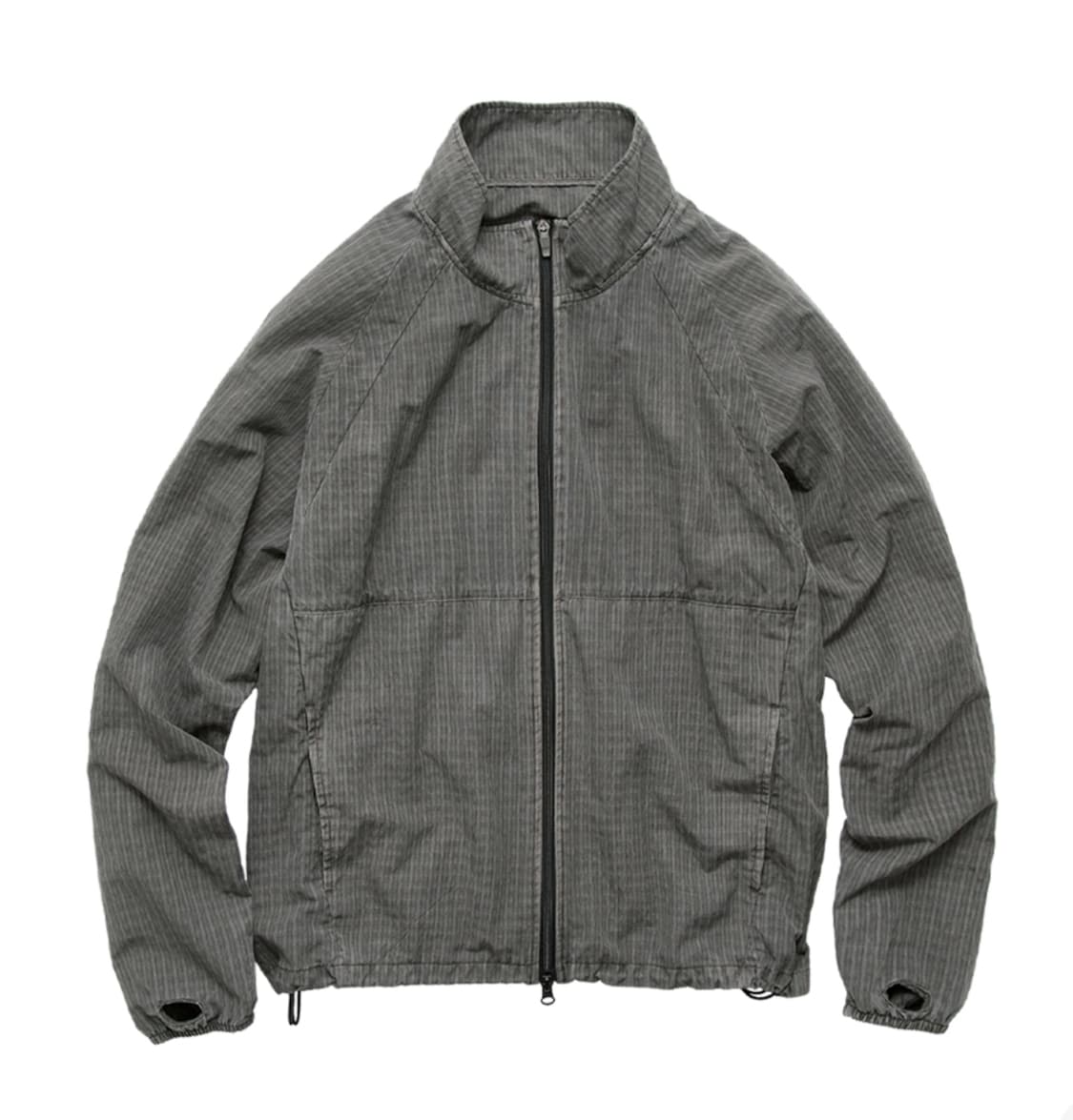 [4[ 폴리테루 휴먼인덱스 휴먼 체크 트랙 자켓 그레이 상품이미지1