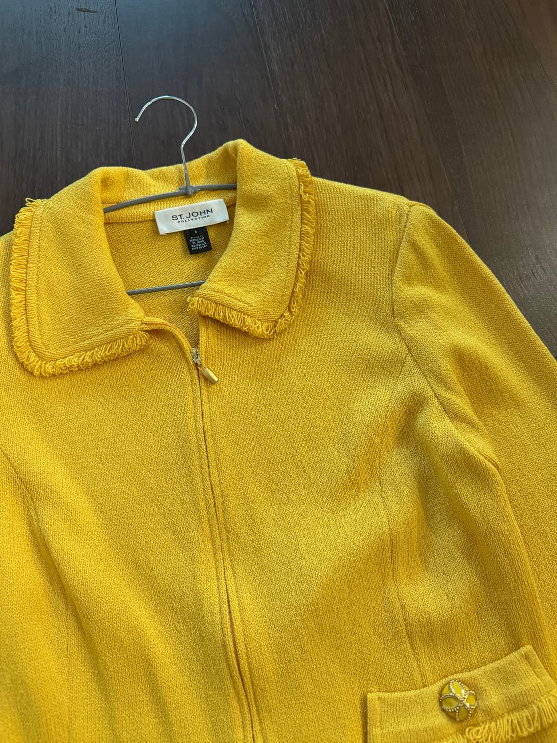 st john 세인트존 센존 지퍼 자켓 가디건 상품이미지2