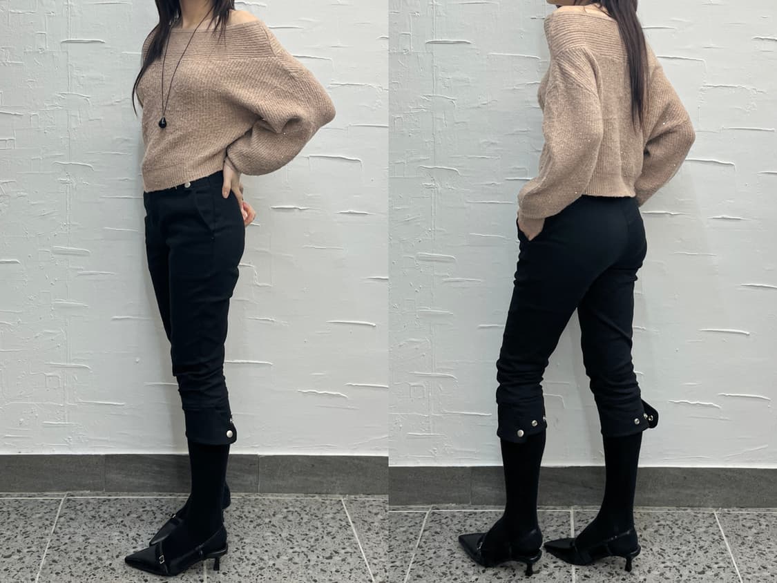 twinkle off-shoulder knit 상품이미지2