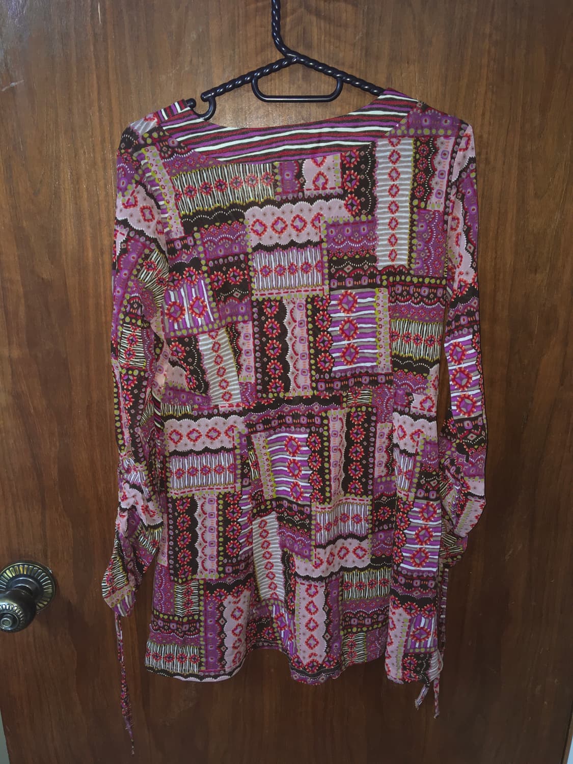 히피 에스닉 셔링 블라우스 상품이미지2