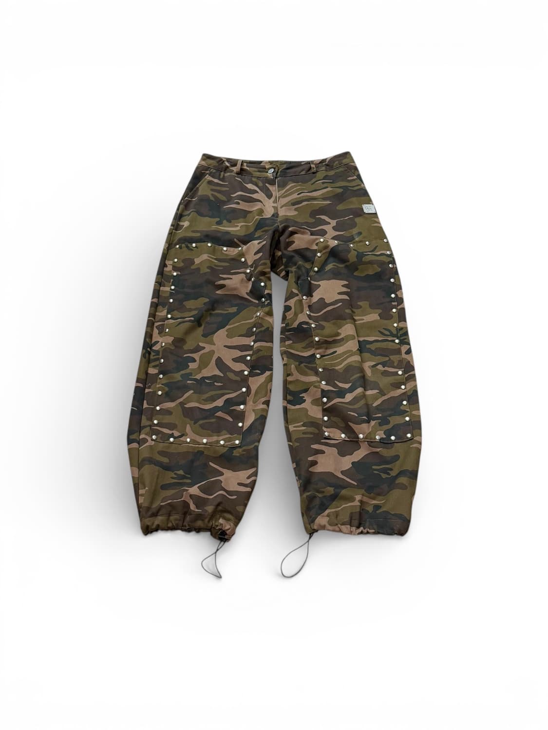 락케이크 카모플라쥬 스터드 더블니 팬츠 상품이미지1