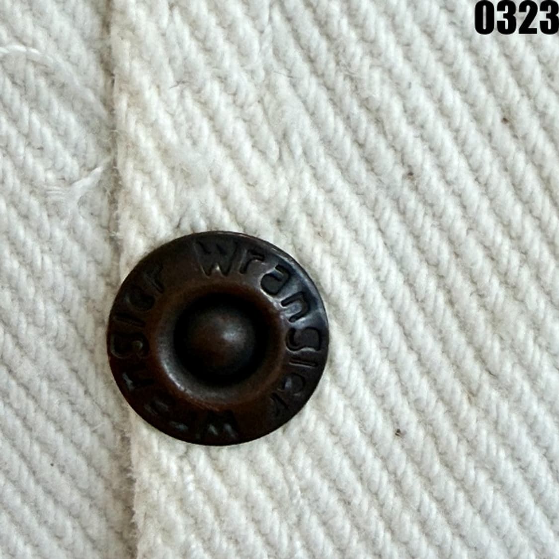 랭글러 빈티지 트러커 데님자켓 L 0323 상품이미지5