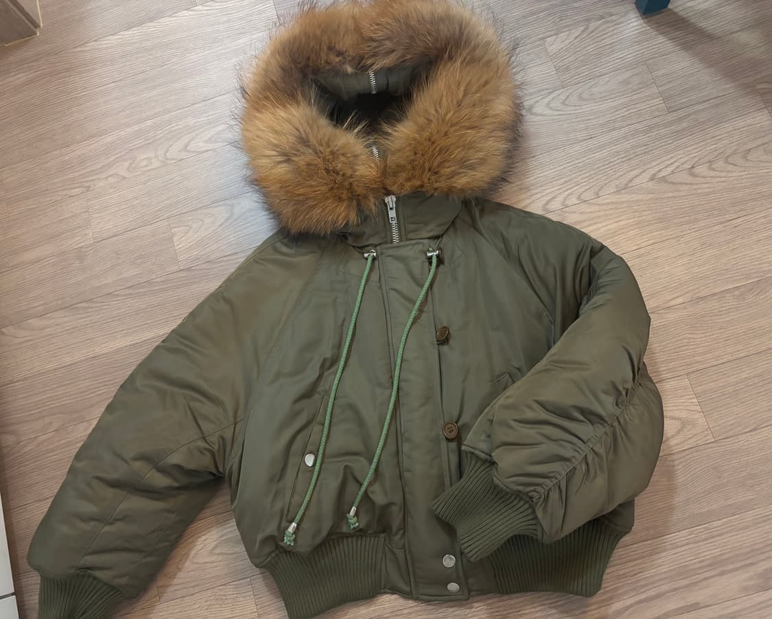 새상품급 js뉴욕  반크롭n3b야상패딩 프리.갸루 상품이미지1