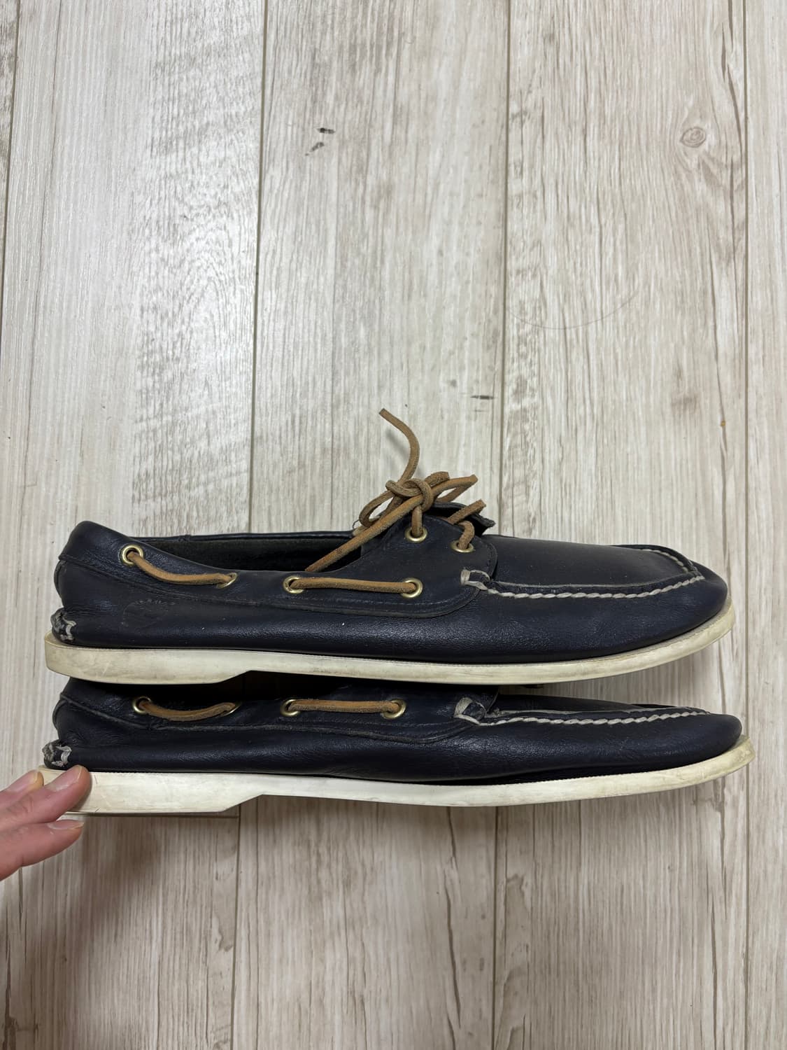 팀버랜드 보트슈즈 네이비 290 상품이미지3