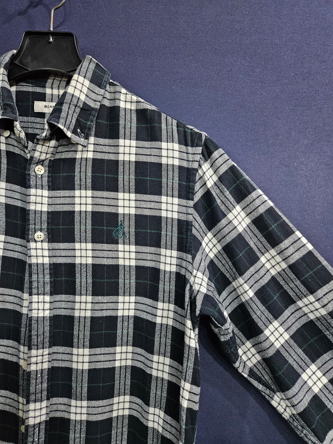 빈폴 스트라이프 체크 남성 100 긴팔셔츠  상품이미지4