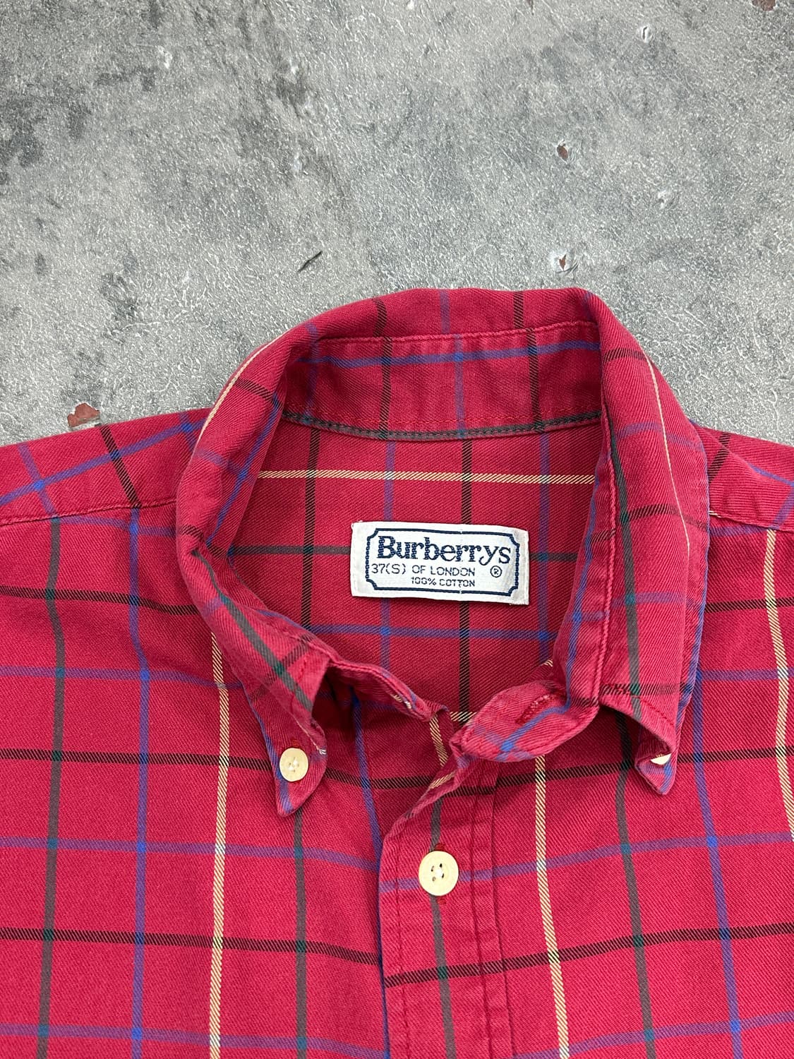 버버리셔츠 S 상품이미지4