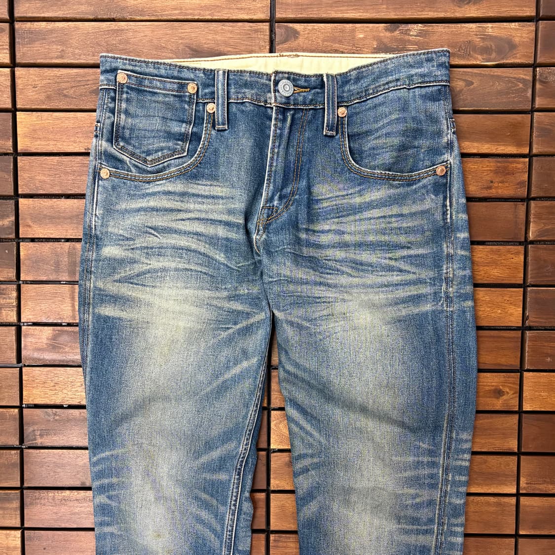 (32) 리바이스 511 워싱 데님 팬츠 상품이미지2