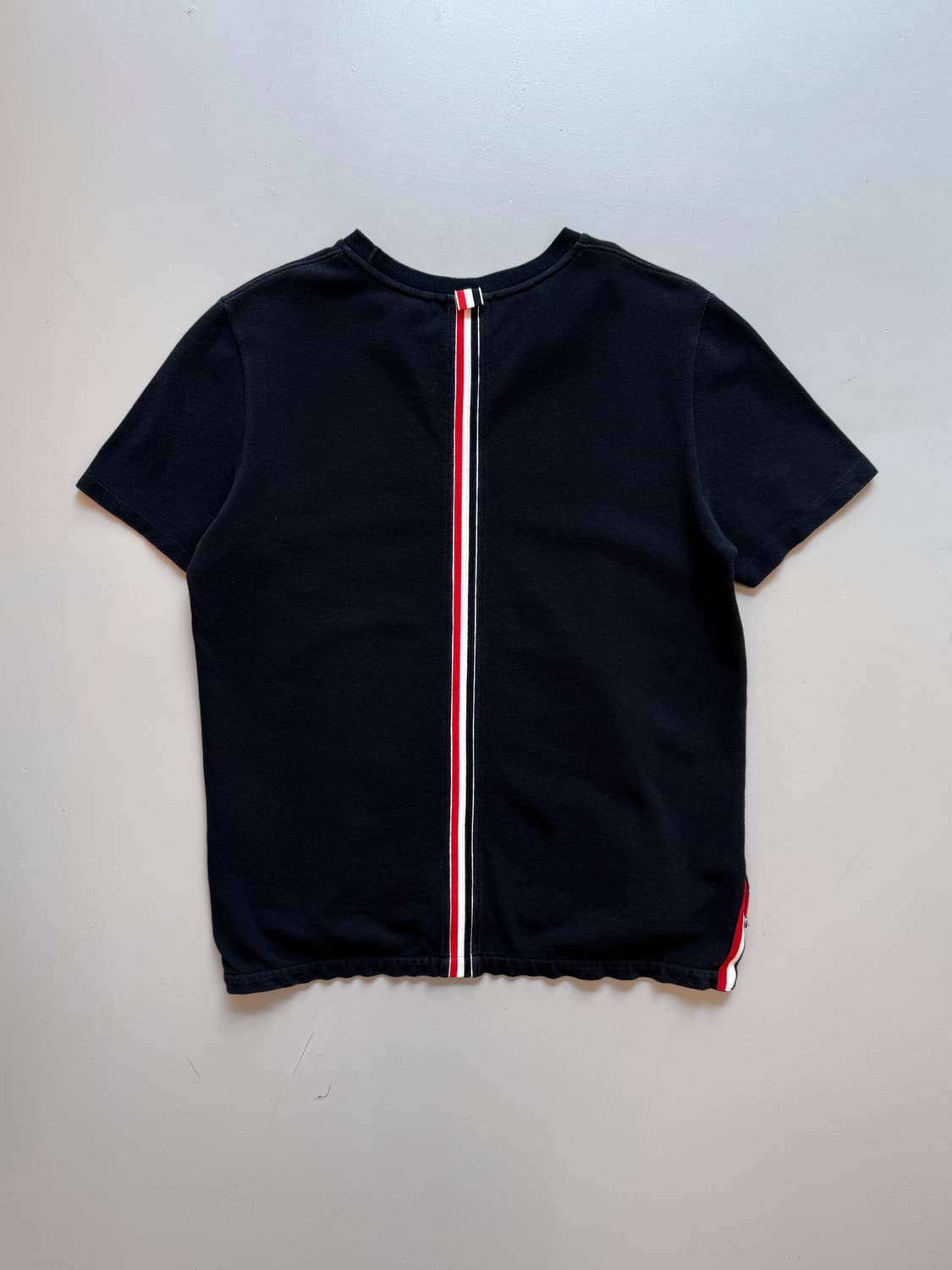 톰브라운 루즈핏 백 삼선 코튼 반팔티셔츠 3size 상품이미지3