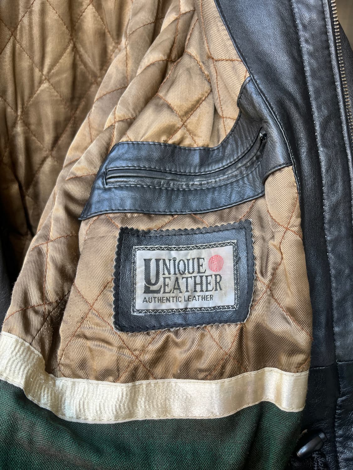 90s genuine lambskin 램스킨 양가죽 미디 자켓 상품이미지9