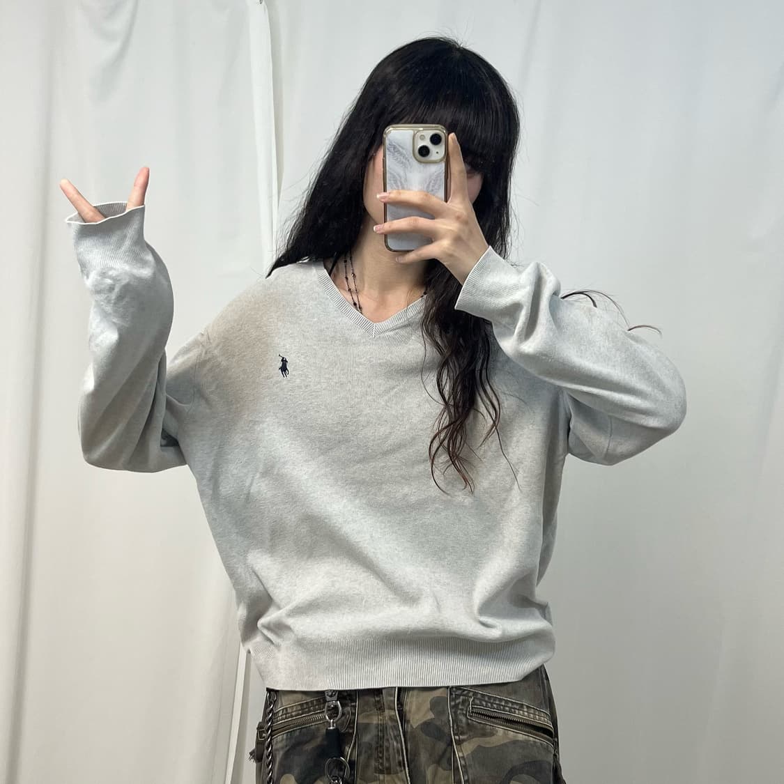 Polo Ralph Lauren grey knit  상품이미지2