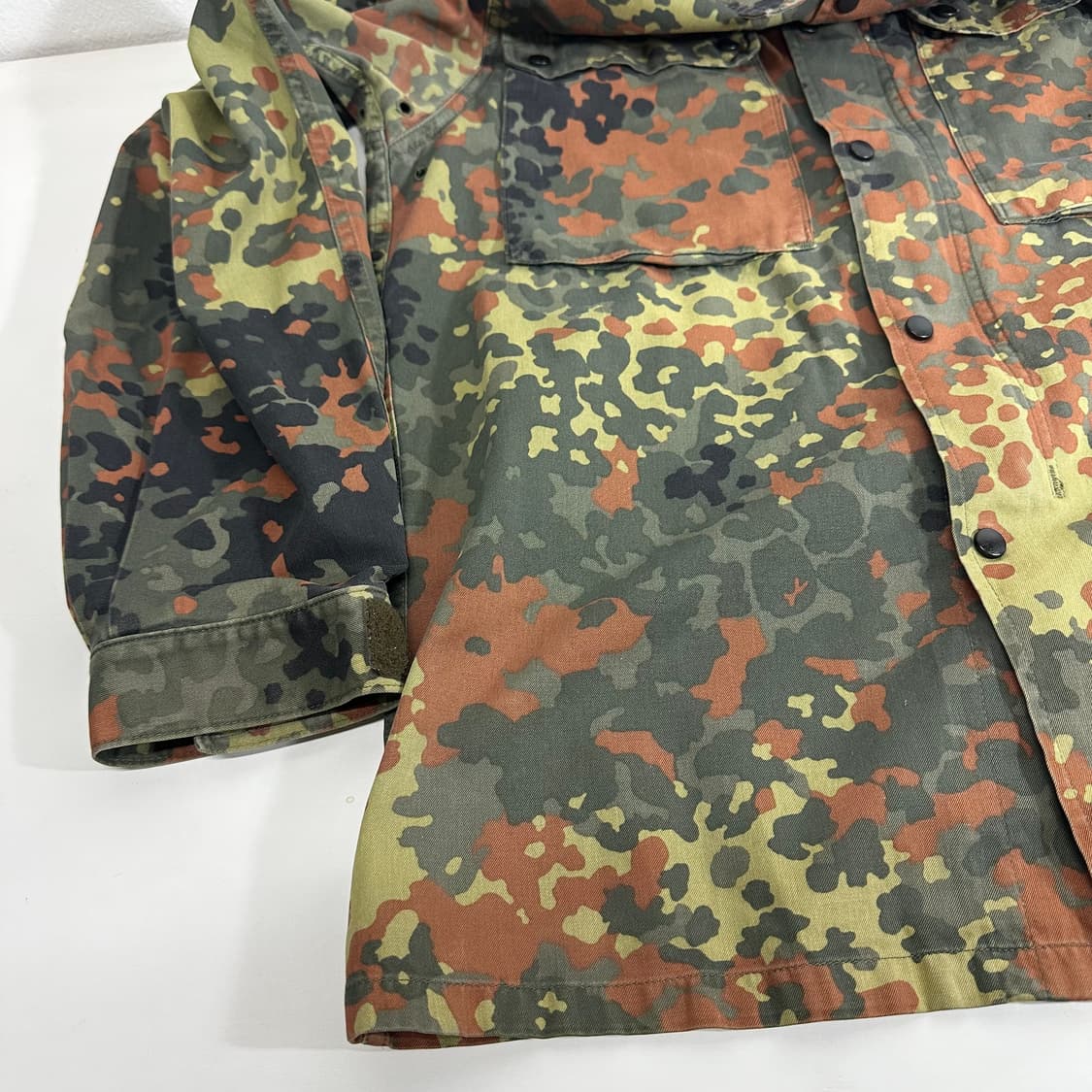 100 독일군 플렉탄 밀리터리 야상 셔츠 상품이미지3