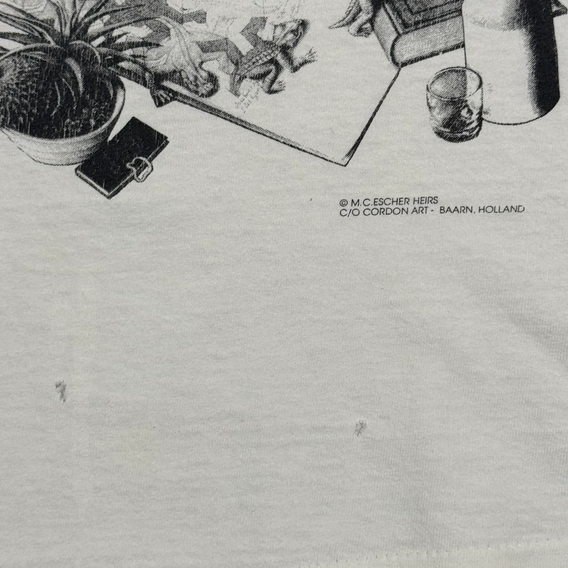 빈티지 90s M.C Escher Art tee 롱 슬리브 상품이미지8