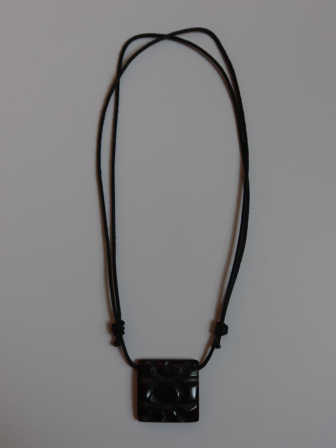 black square necklace 상품이미지3