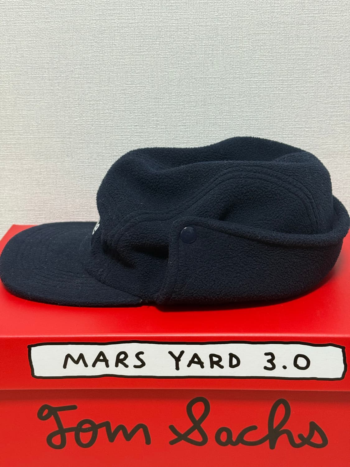 슈프림 폴라텍 캠프캡 네이비 상품이미지2