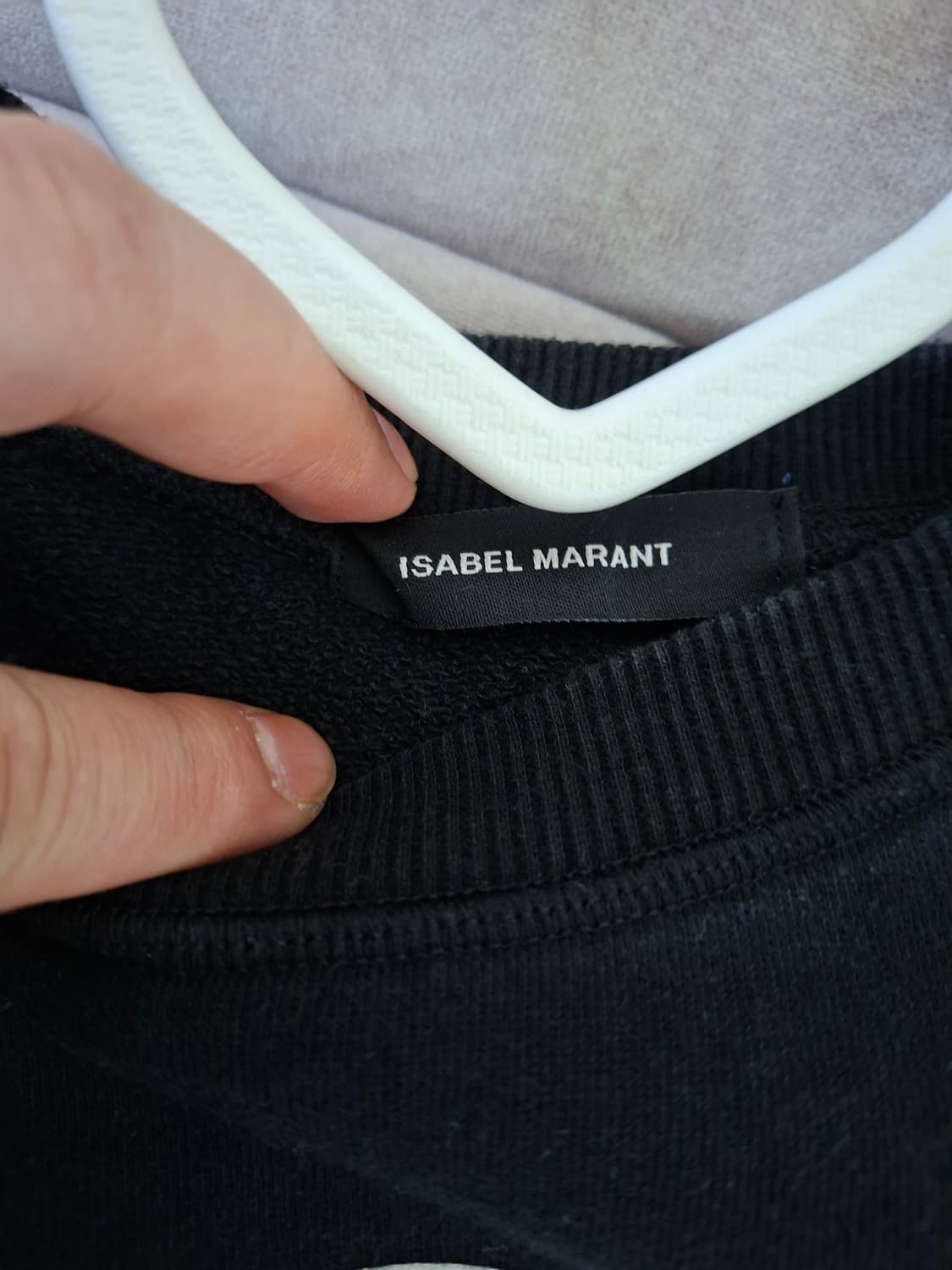 이자벨마랑 로고 맨투맨 L (105) 상품이미지3