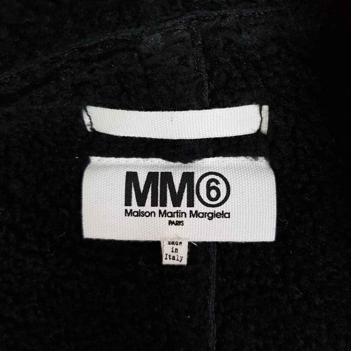 MM6 메종마르지엘라  에코무스탕 지퍼 베스트 42사이즈 상품이미지7