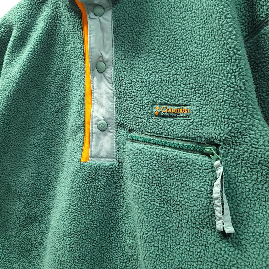 [S] 컬럼비아 헬베시아 하프스냅 플리스 풀오버 아노락 상품이미지5