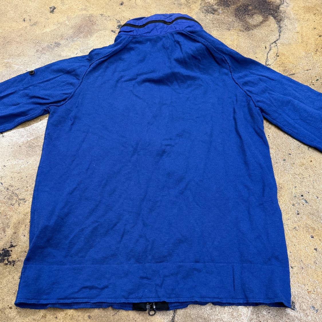 [정품/L] 스톤아일랜드 코튼 집업 가디건 블루 b18 상품이미지4