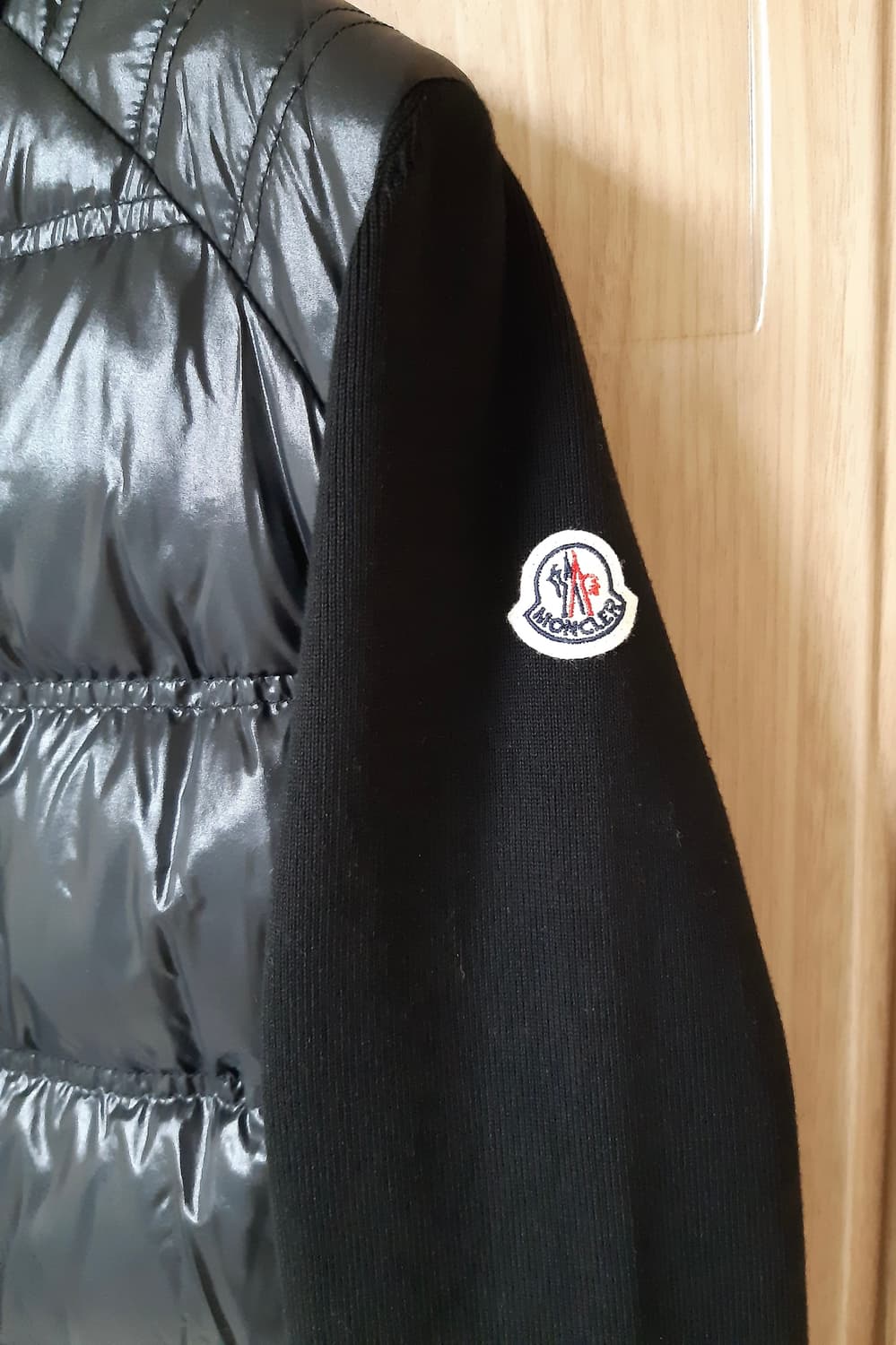 몽클레어 니트 패딩 여성용 블랙 (새제품급) 상품이미지3