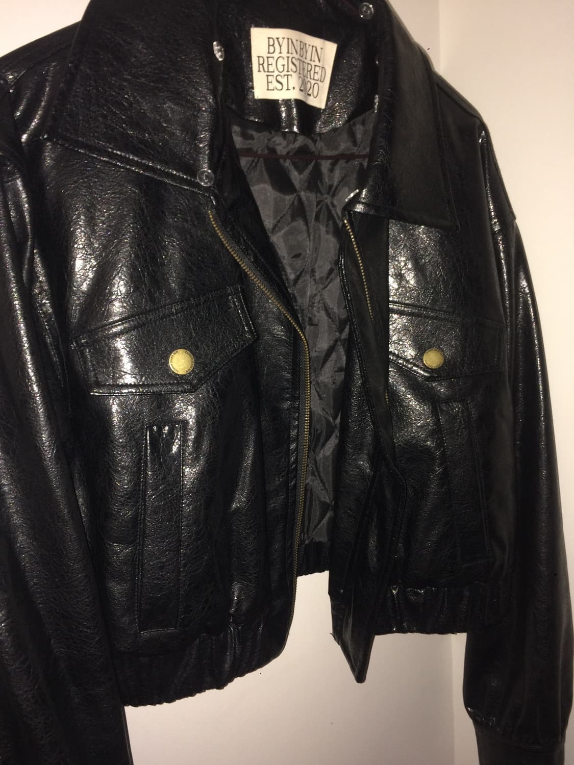 Vintage leather jacket 상품이미지1