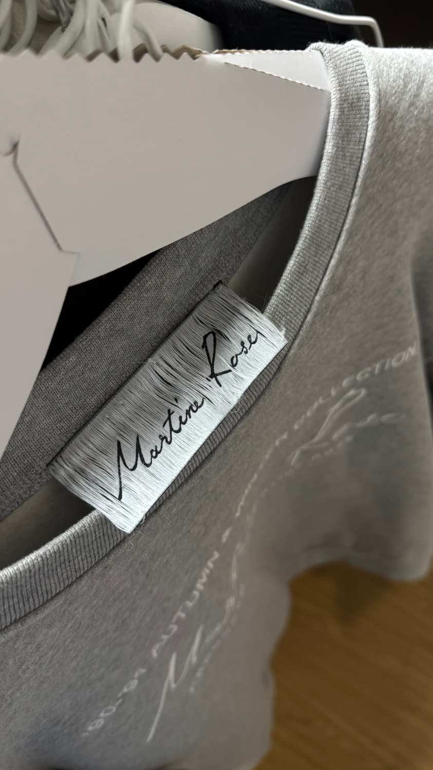 마틴로즈 맨투맨 스웻셔츠 긴팔티 M 상품이미지2