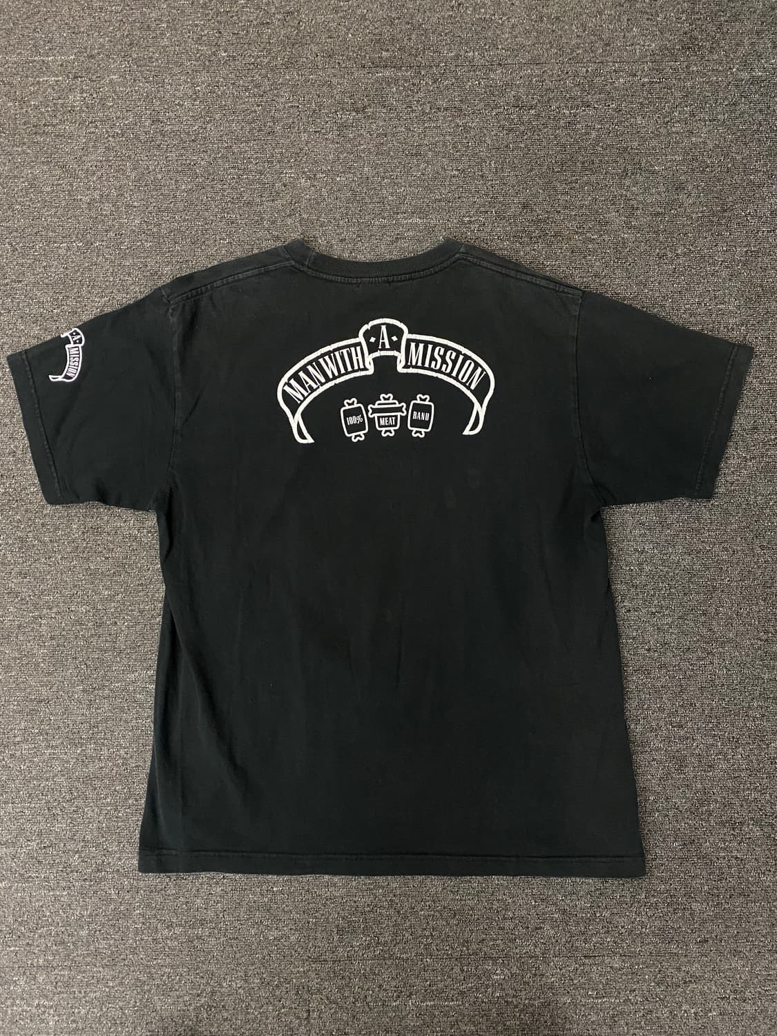 재팬 밴드 빈티지 반팔 티셔츠 상품이미지4