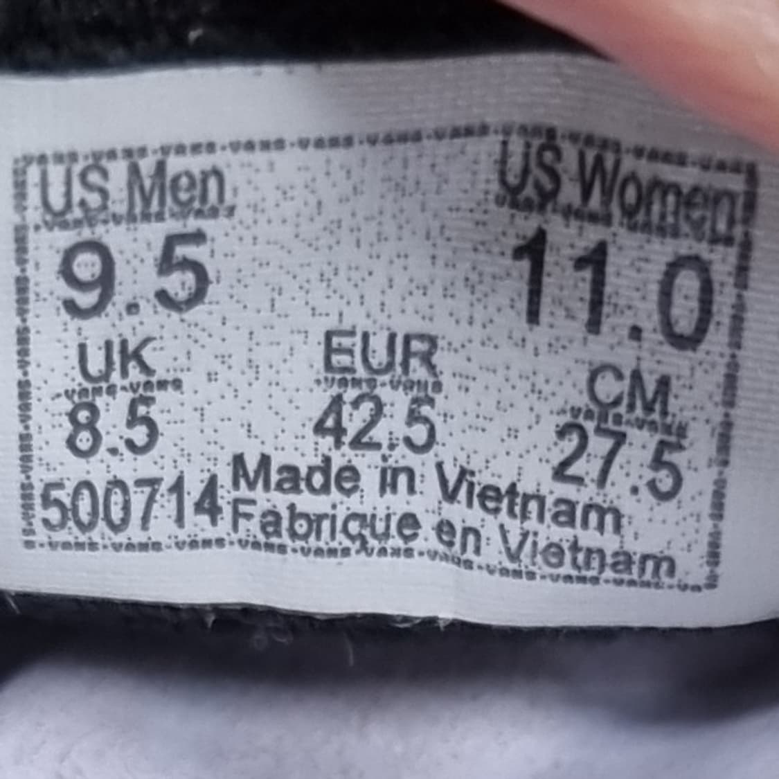 반스 올드스쿨 검흰 남성스니커즈 275 상품이미지6