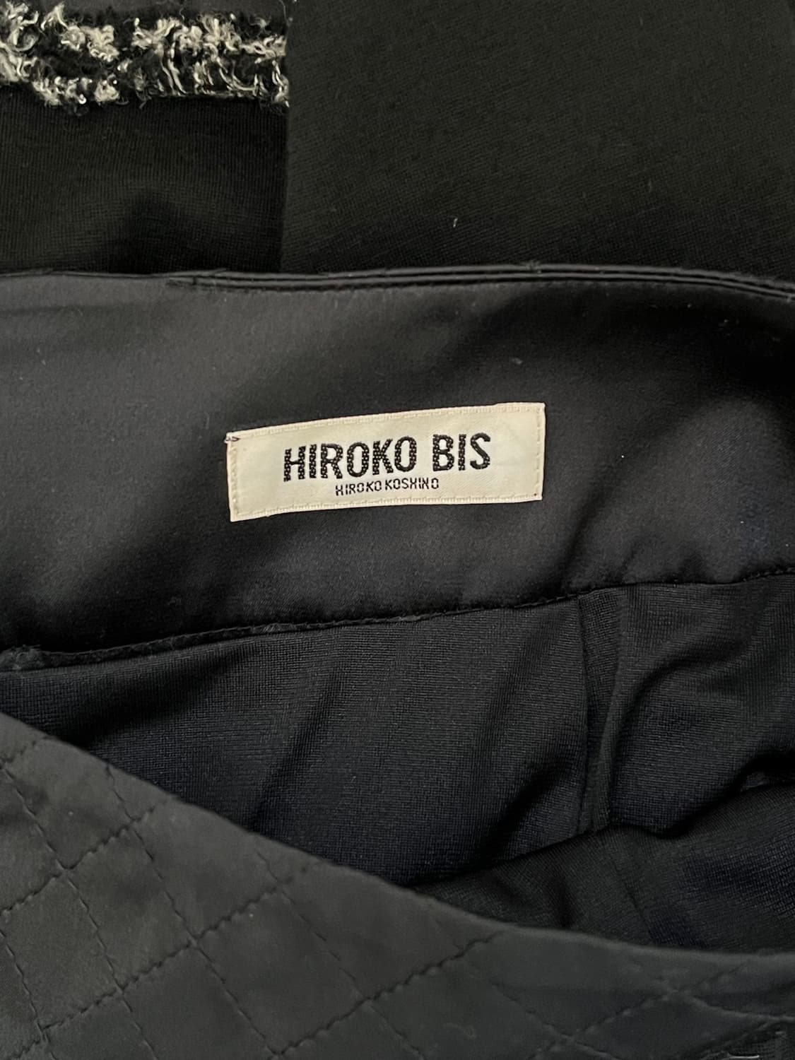 HIROKO BIS 트위드 트랙 스커트 상품이미지10