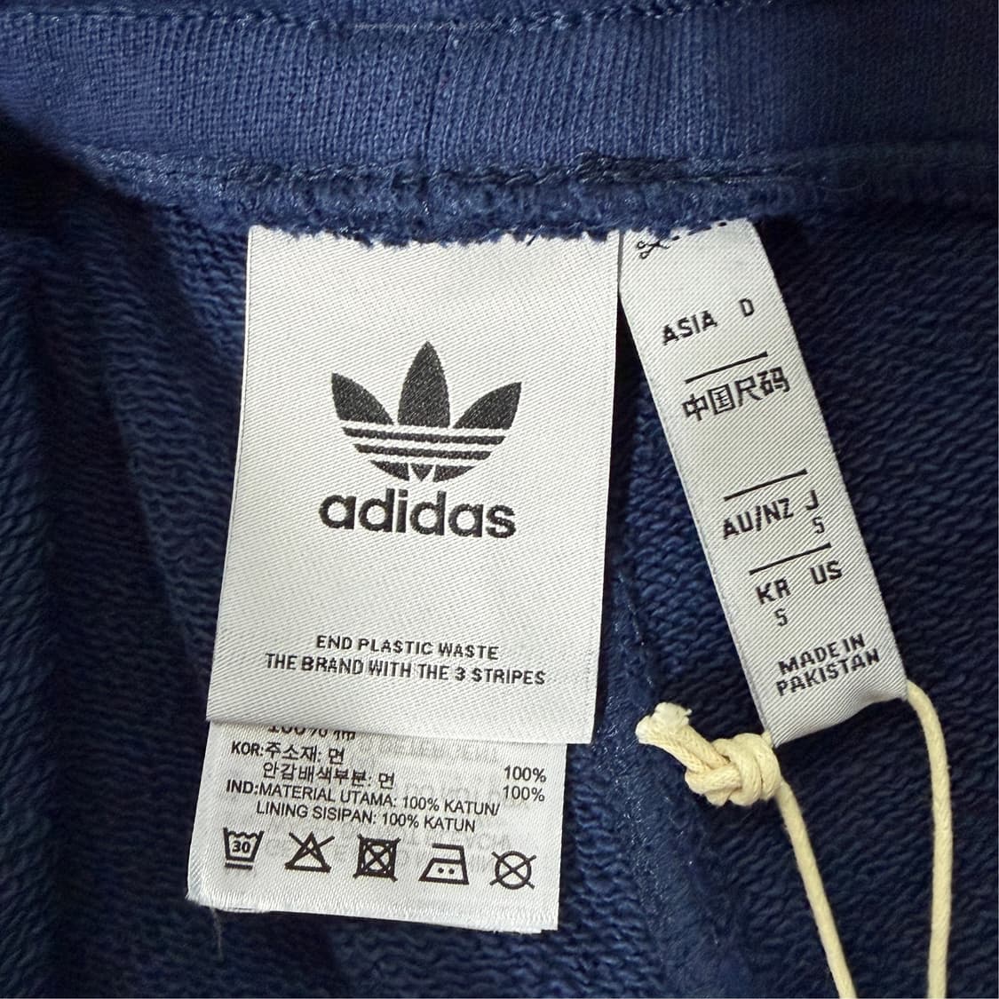 [S] 아디다스 쇼츠 반바지 네이비 상품이미지7