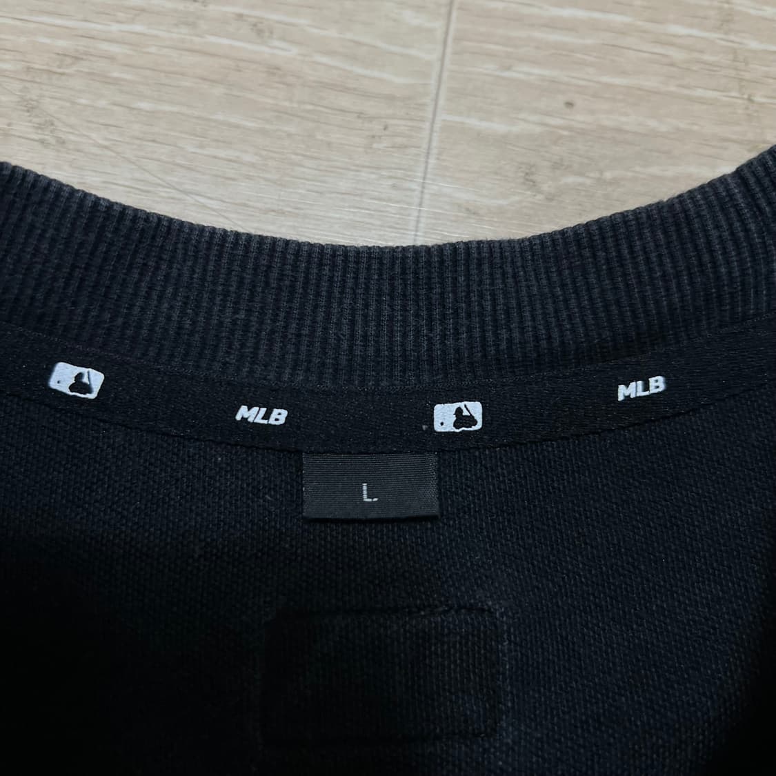 MLB 엠엘비 뉴욕양키스 NY 빅로고 맨투맨 티셔츠 [블랙] L/100 상품이미지6