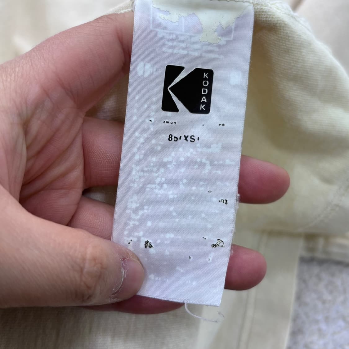 XS 코닥 스몰로고 반팔 티셔츠 0413E 상품이미지4