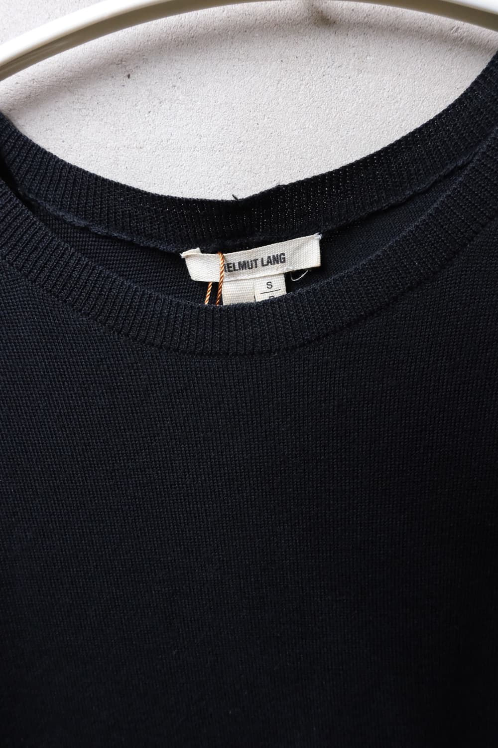 Helmut lang 리버스 심 니트 s 상품이미지5