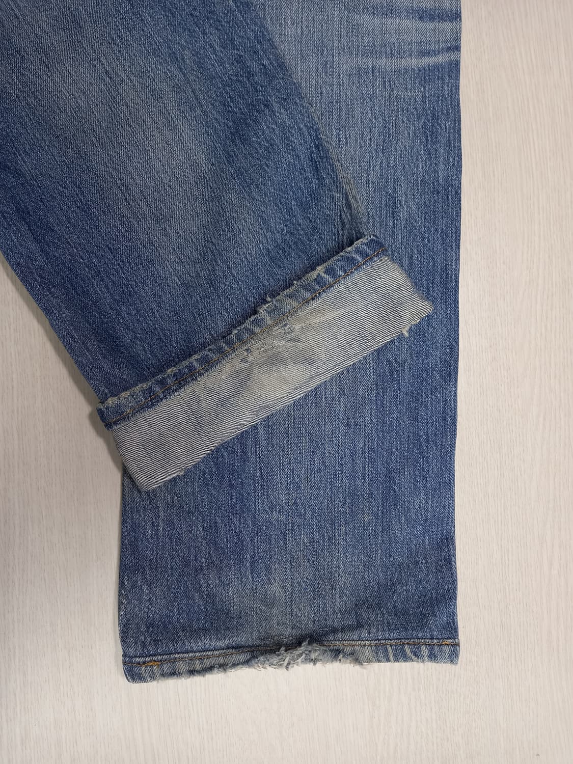 32 08's 리바이스501 데미지워싱 일자진 32-377 상품이미지6