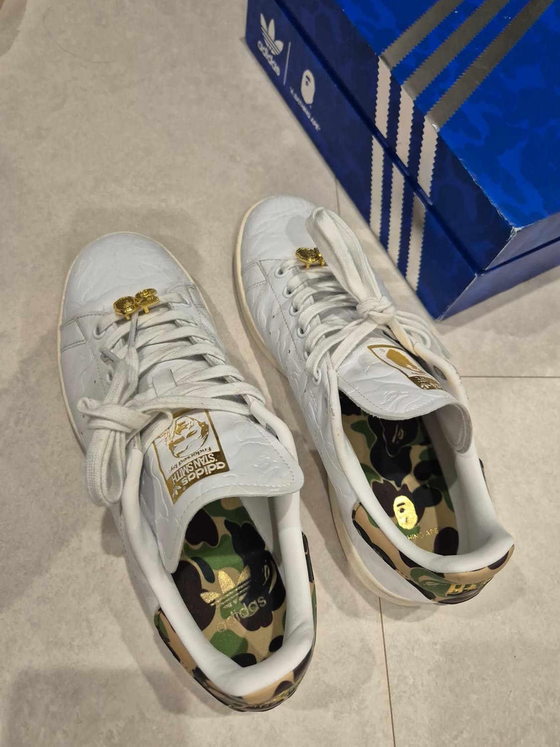 [아디다스 X 베이프] 스탠 스미스 오프 화이트 270 상품이미지2