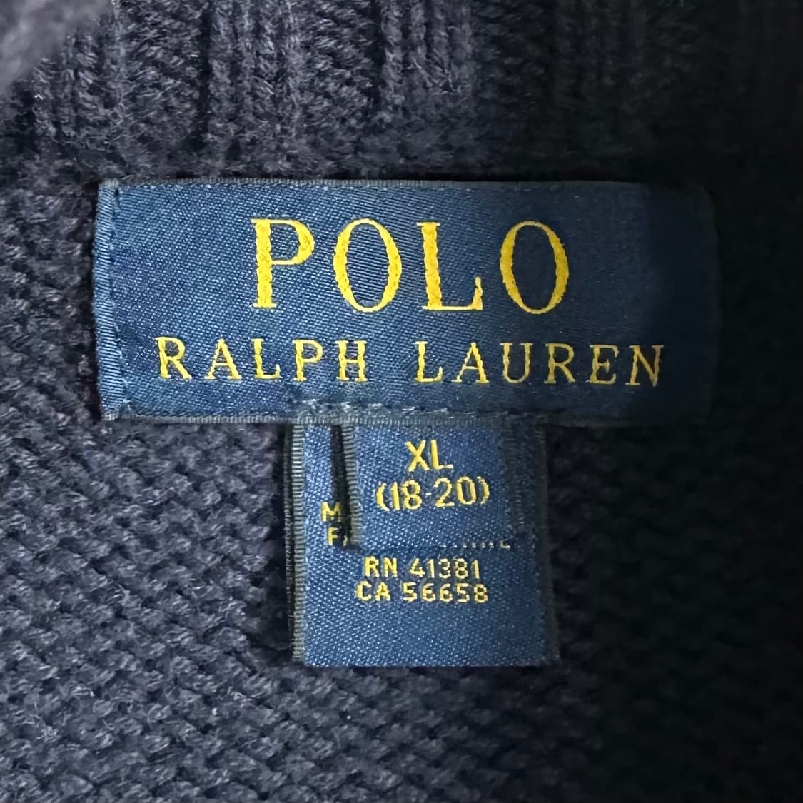 폴로 랄프로렌 보이즈 빅포니 니트집업 상품이미지5