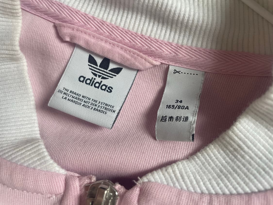 아디다스 핑크 딸기우유 🍓져지 바시티 상품이미지3