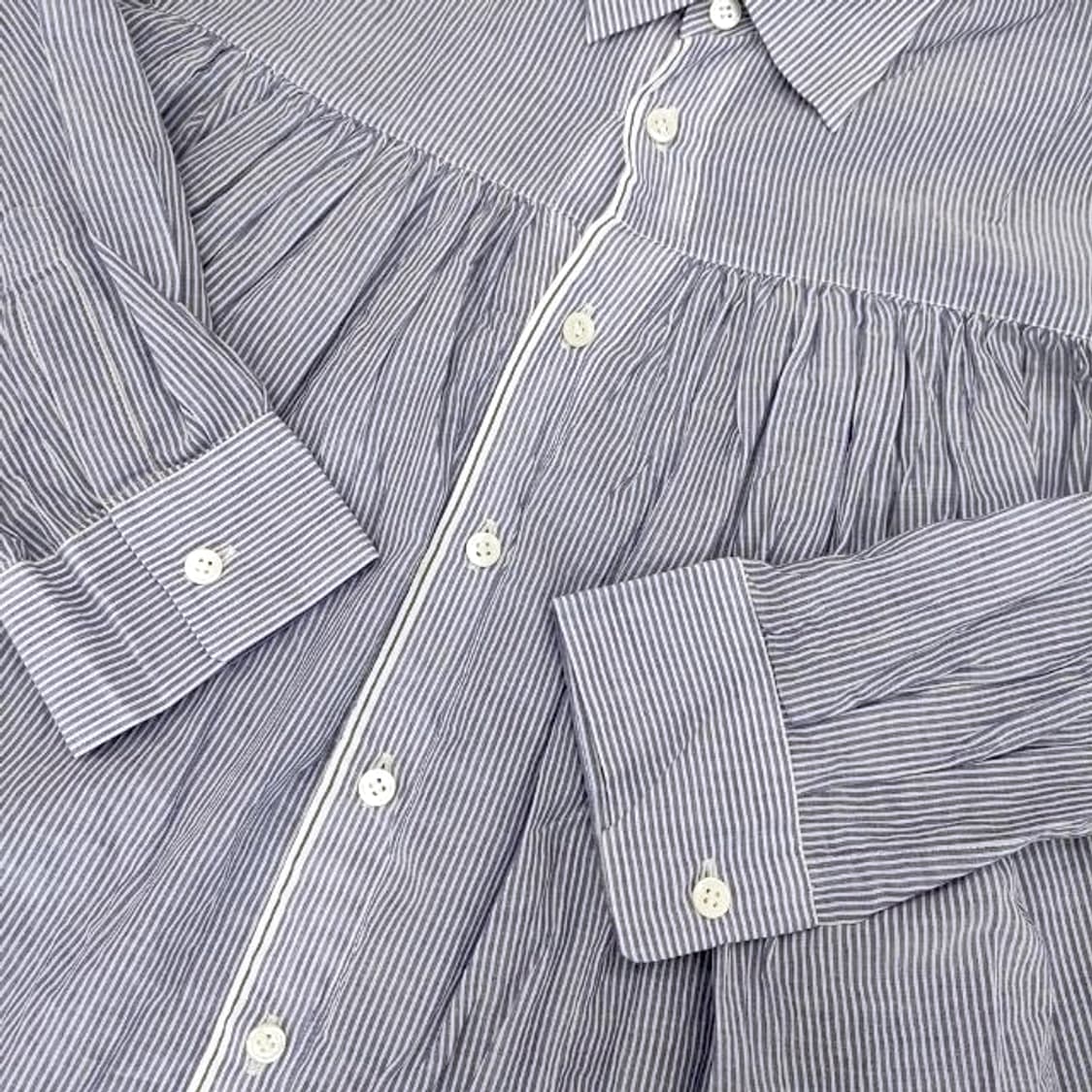 꼼데가르송 트리콧 스트라이프 블라우스 상품이미지4