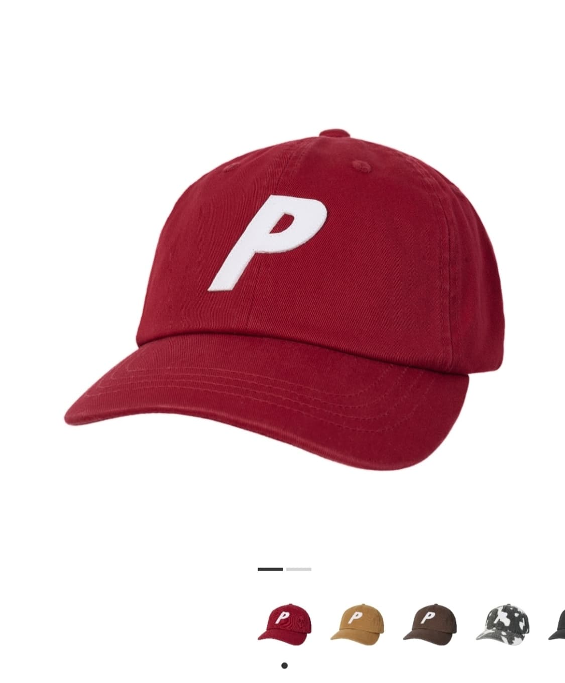 팔라스 볼캡 레드 상품이미지2