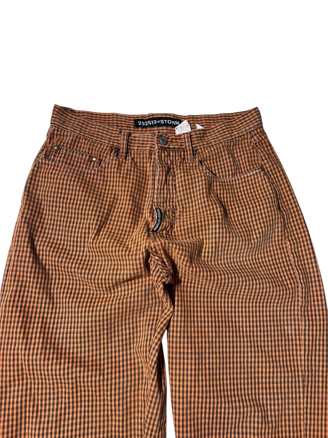 292513=Storm 체크 와이드 팬츠 체크패턴 31 상품이미지3
