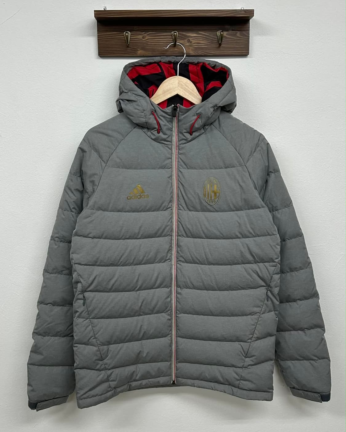 [95] 아디다스 AC밀란 덕다운 자켓 후드 패딩 상품이미지1