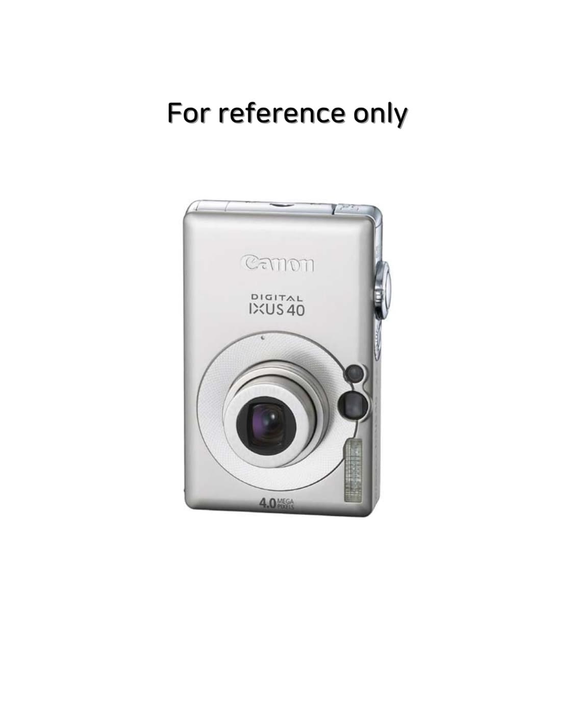 CANON IXUS 40 캐논 익서스 빈티지 디지털카메라 디카 상품이미지5