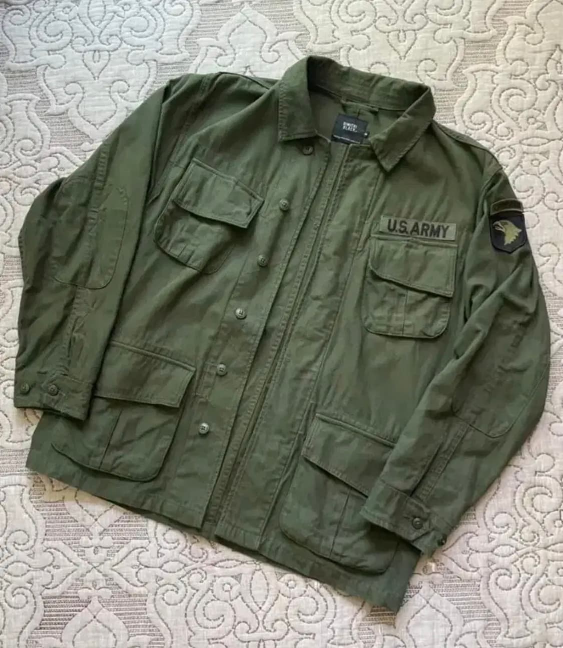 미군 정글 퍼티그자켓 디미트리 블랙 상품이미지1