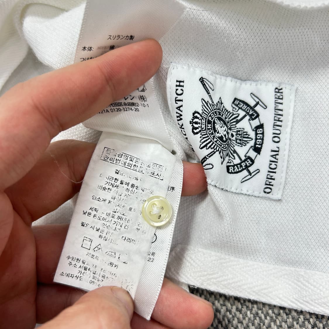 폴로 빅포니 치프키프 블랙와치 카라티(L) 상품이미지3