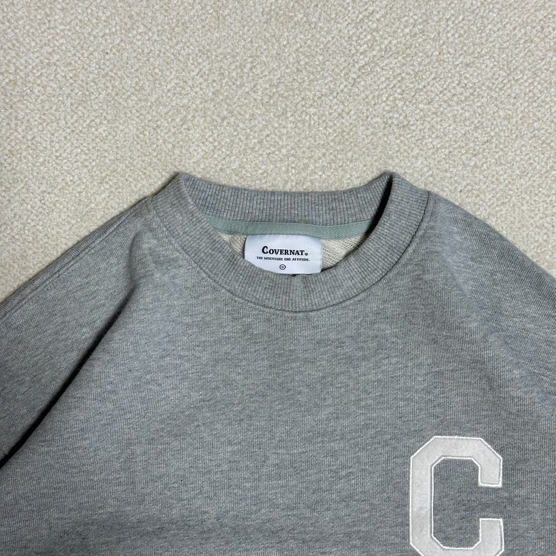 커버낫 C 로고 맨투맨 상품이미지5