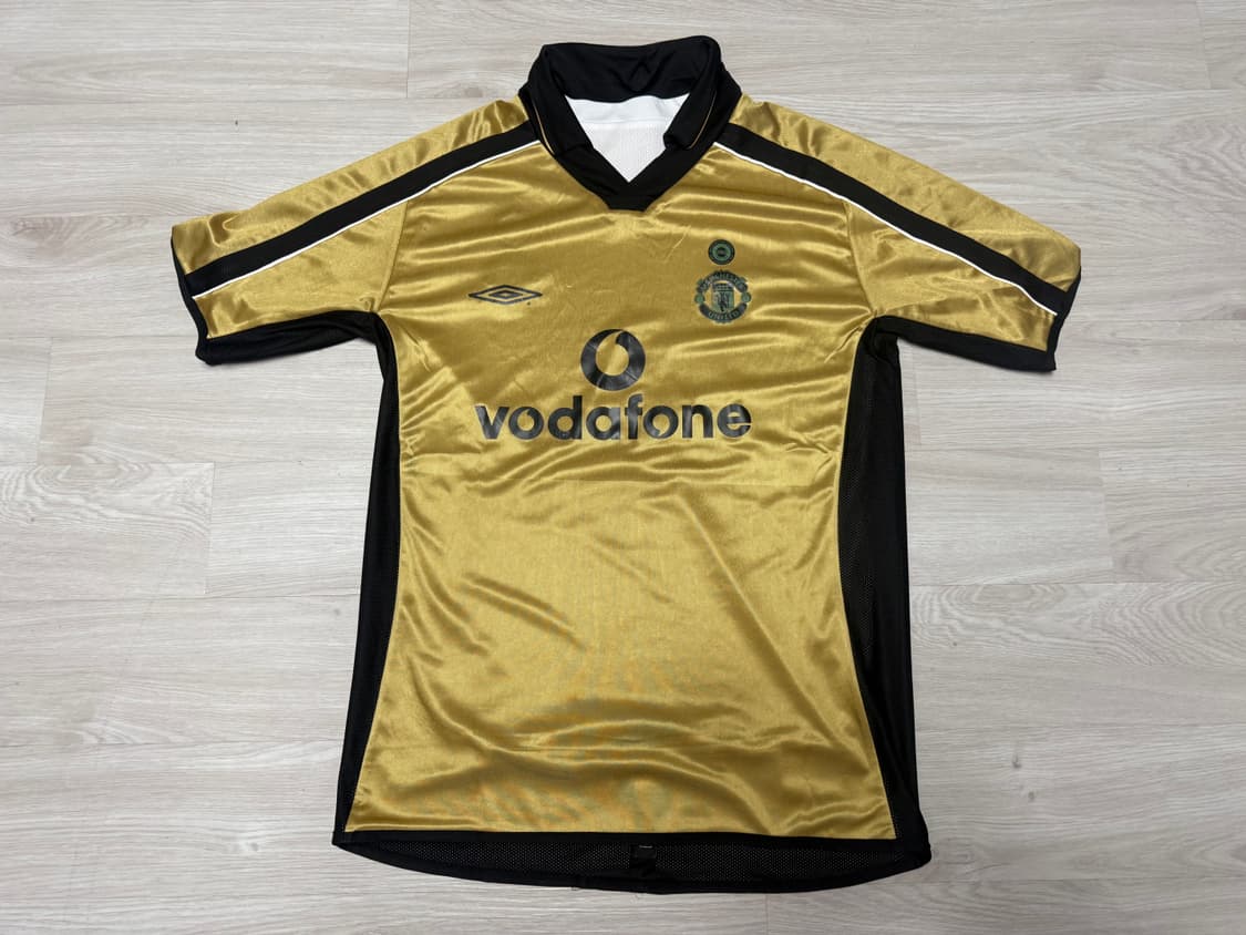 [L] 엄브로 맨유 01-02 어웨이 100주년 노마킹 유니폼 상품이미지5