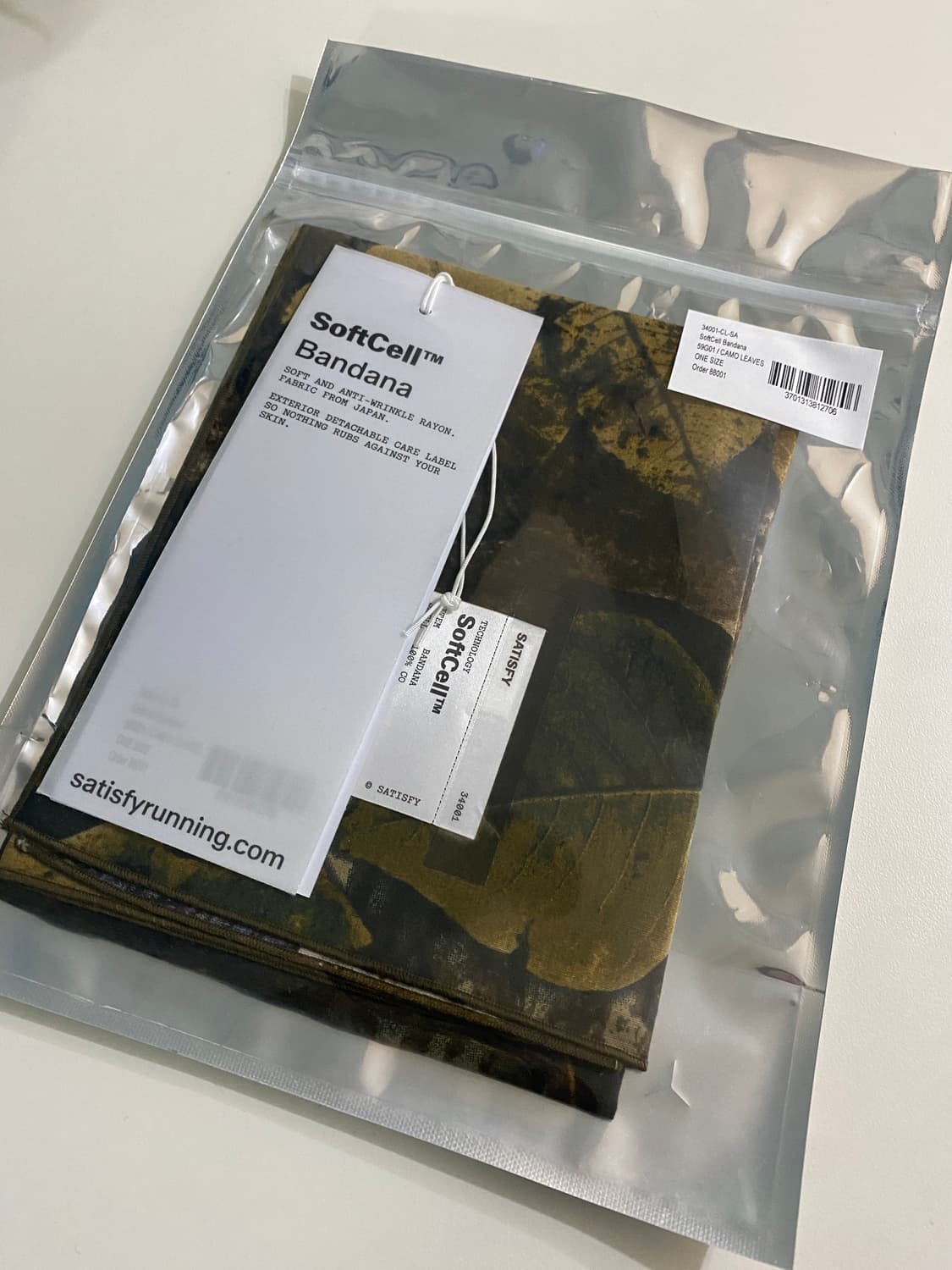 새티스파이 Satisfy 25FW 반다나 상품이미지3