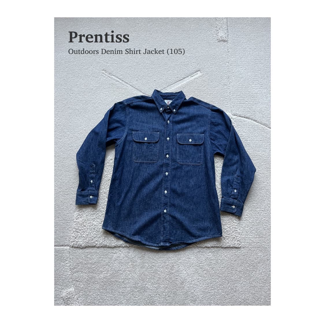 프랜티스 데님 자켓 Made in USA (105) 상품이미지1