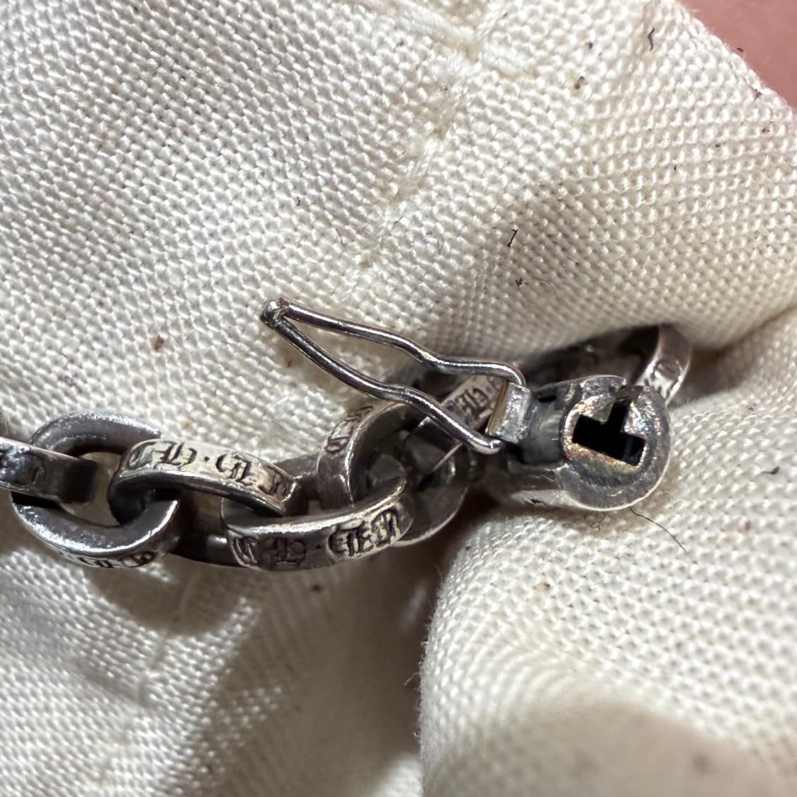 크롬하츠 페이퍼체인 8인치 새상품급 상품이미지3